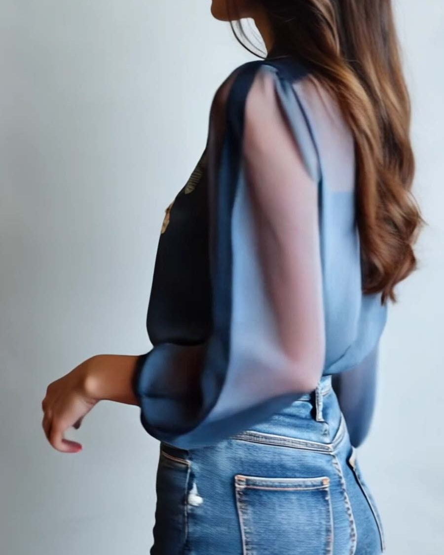 Blusa Floral Boho Chic