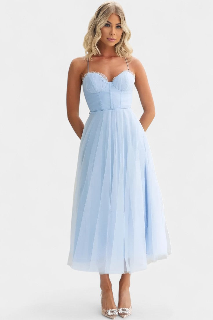 Eileen Vestido Midi de Tul