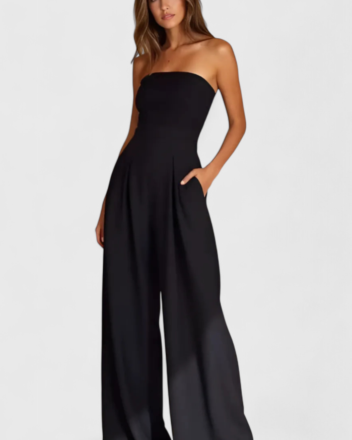 Llona | Mono Elegante sin Mangas