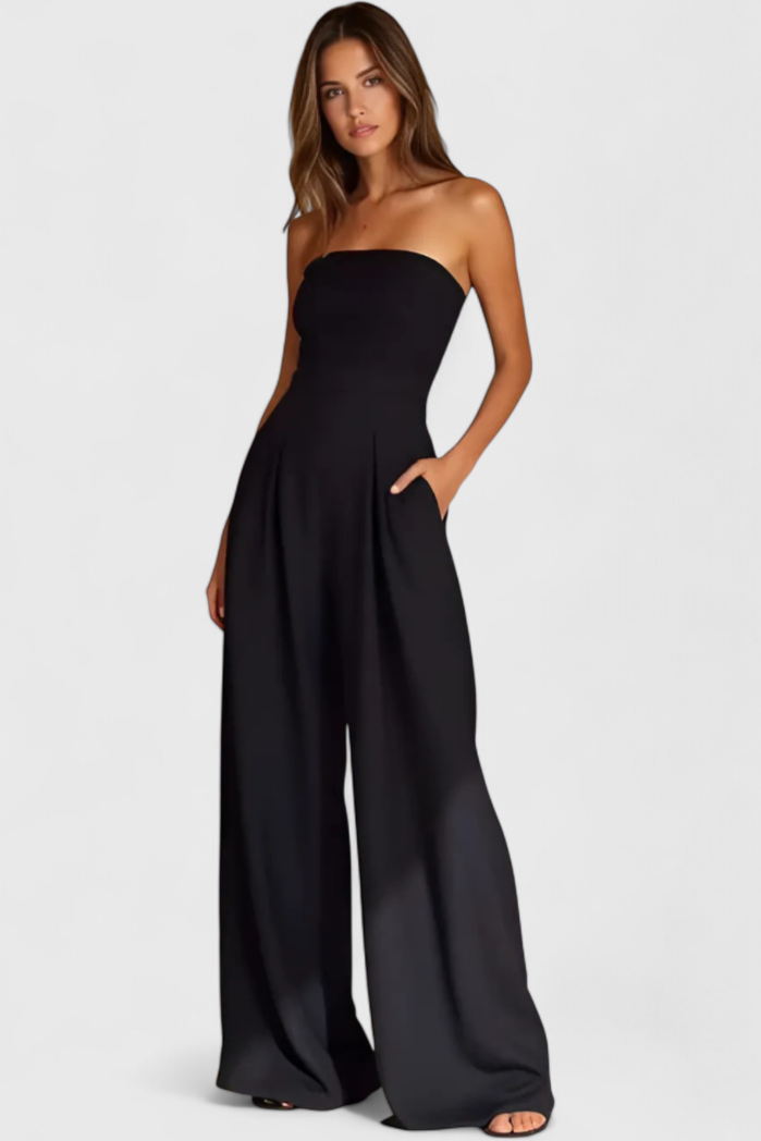 Llona | Mono Elegante sin Mangas