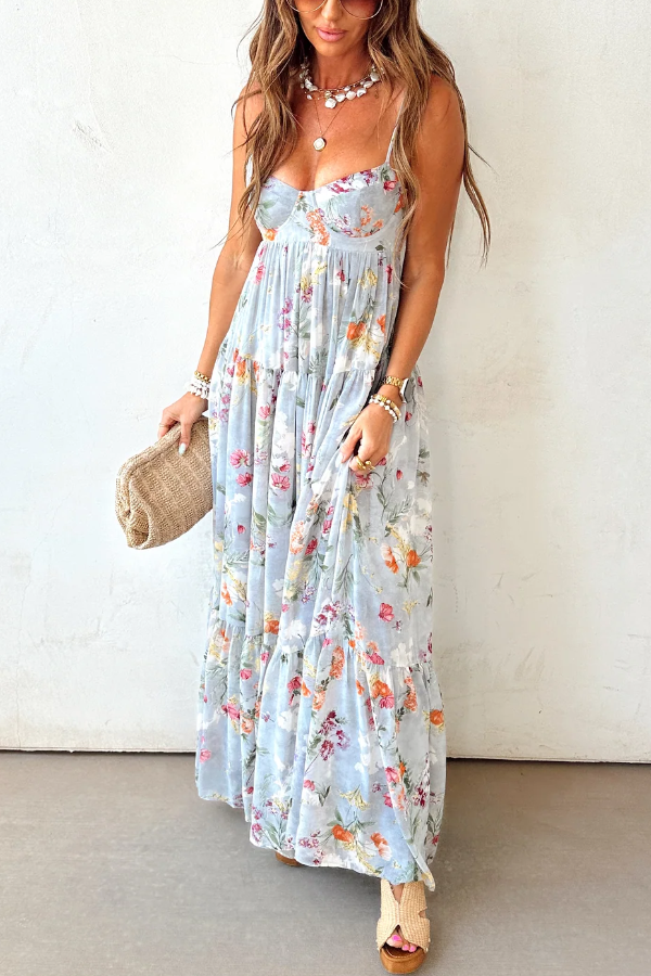 Vestido Maxi Tea Time