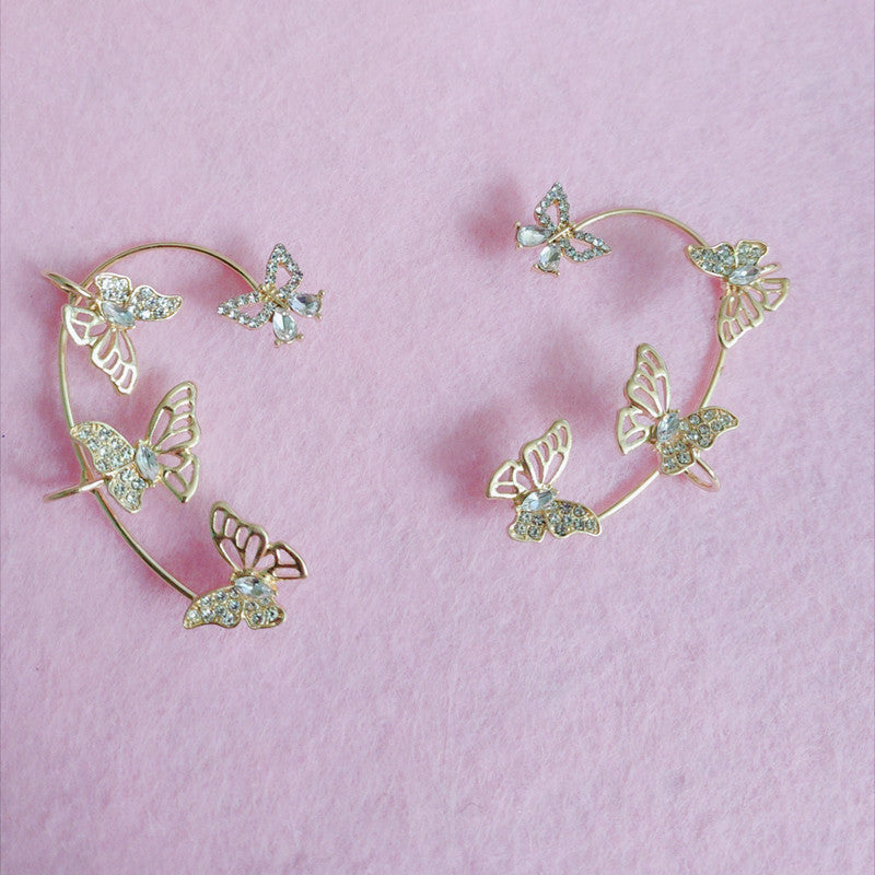 Pendientes de Mariposa, Cisne y Serpiente