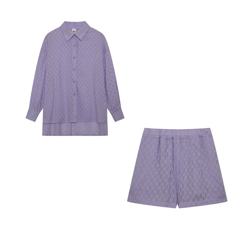 Elizabeth - Conjunto Liviano de Camiseta y Shorts