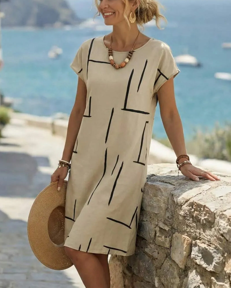 Delia - Vestido de Verano de Tacto Suave