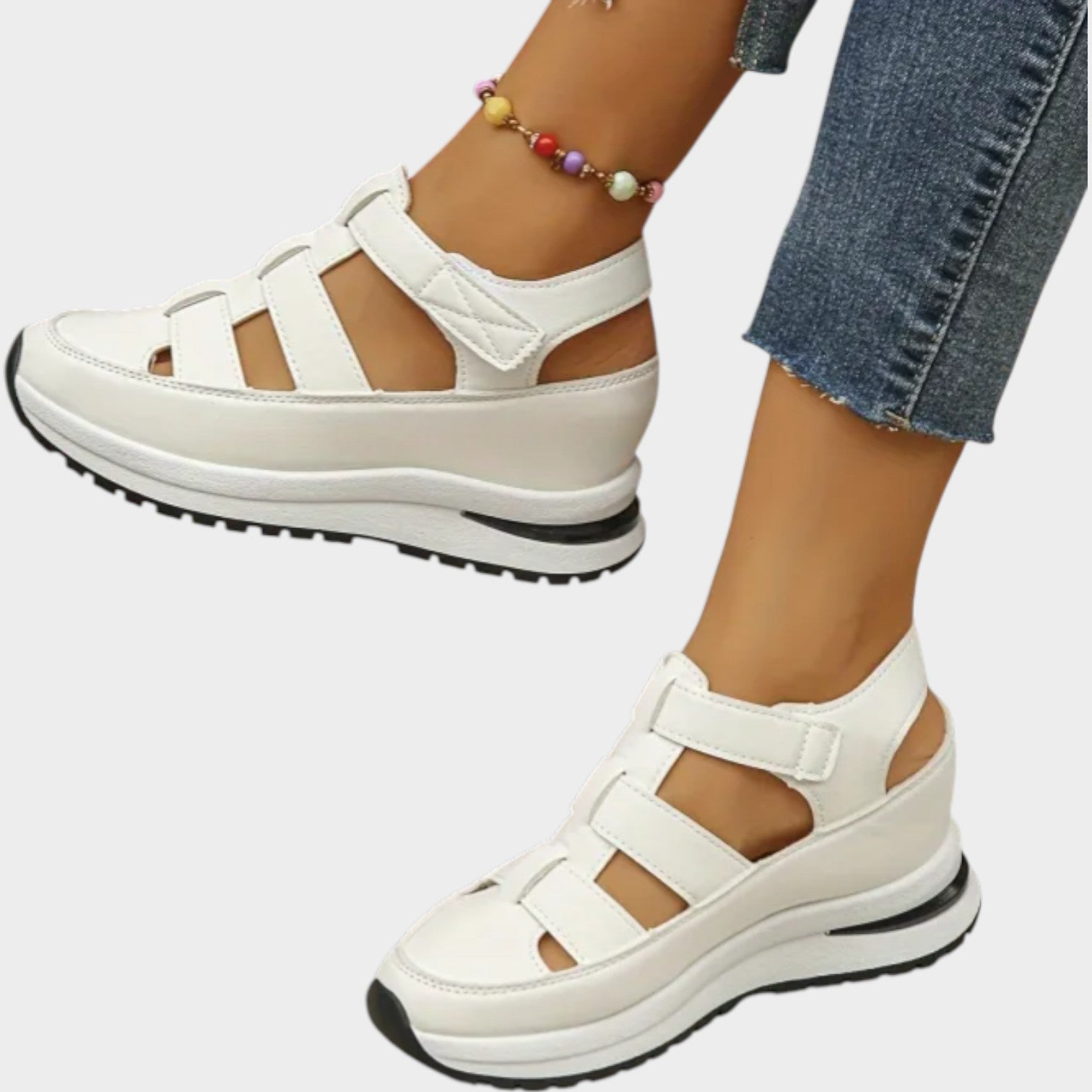 Zapatillas de Plataforma Sandalias Urbanas