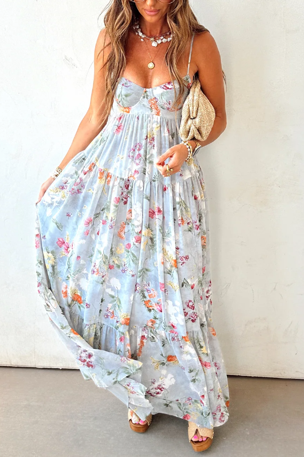 Vestido Maxi Tea Time