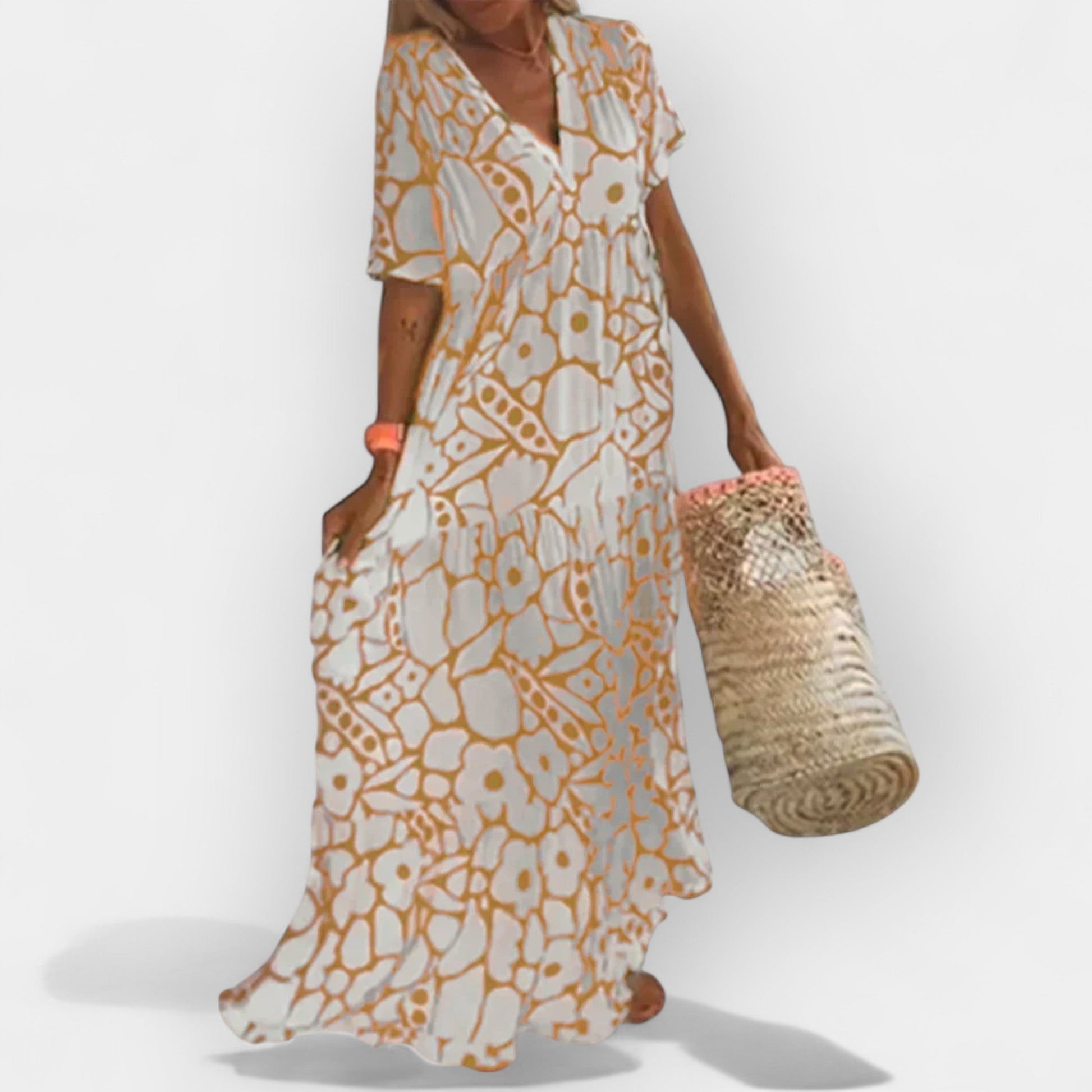 Vestido de Verano Aireado con Estampado