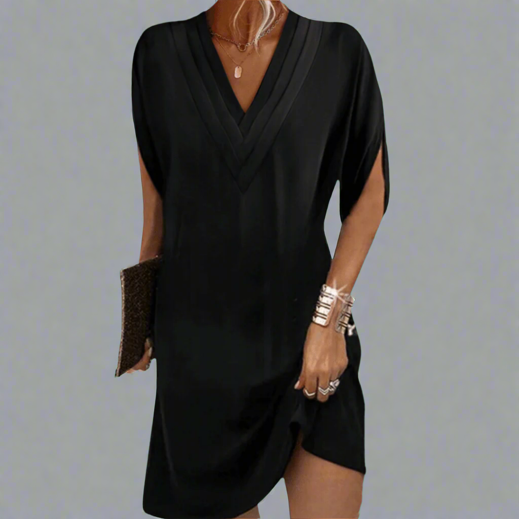 Vestido elegante hecho de una tela exquisita