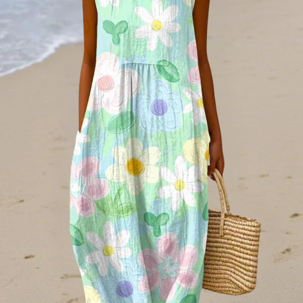 Erin | Vestido Midi Pastel