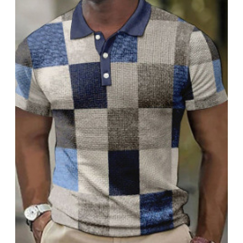 Elowen | Camisa Polo a Cuadros Estilosa