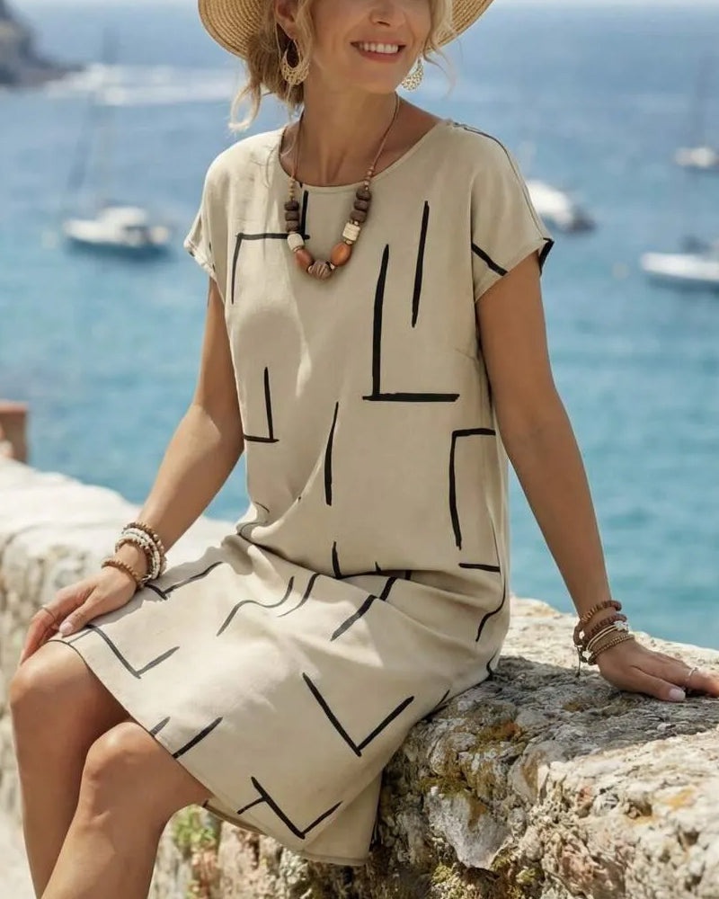 Delia - Vestido de Verano de Tacto Suave