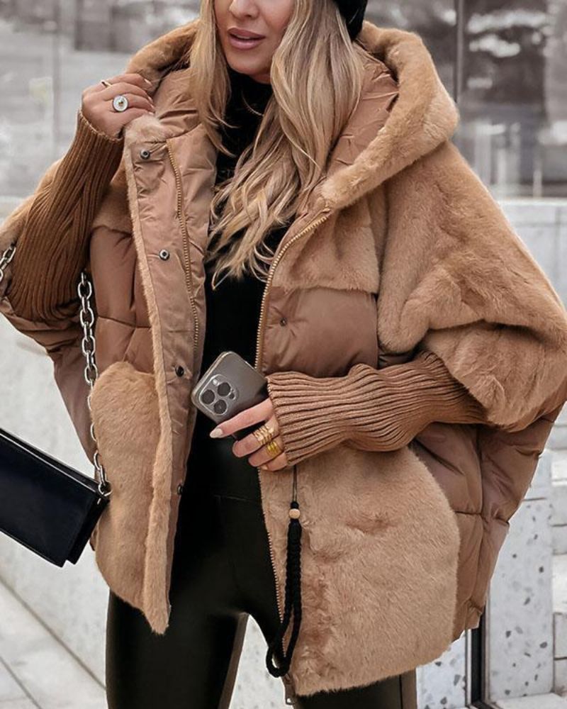 RAINA - Chaqueta térmica con capucha