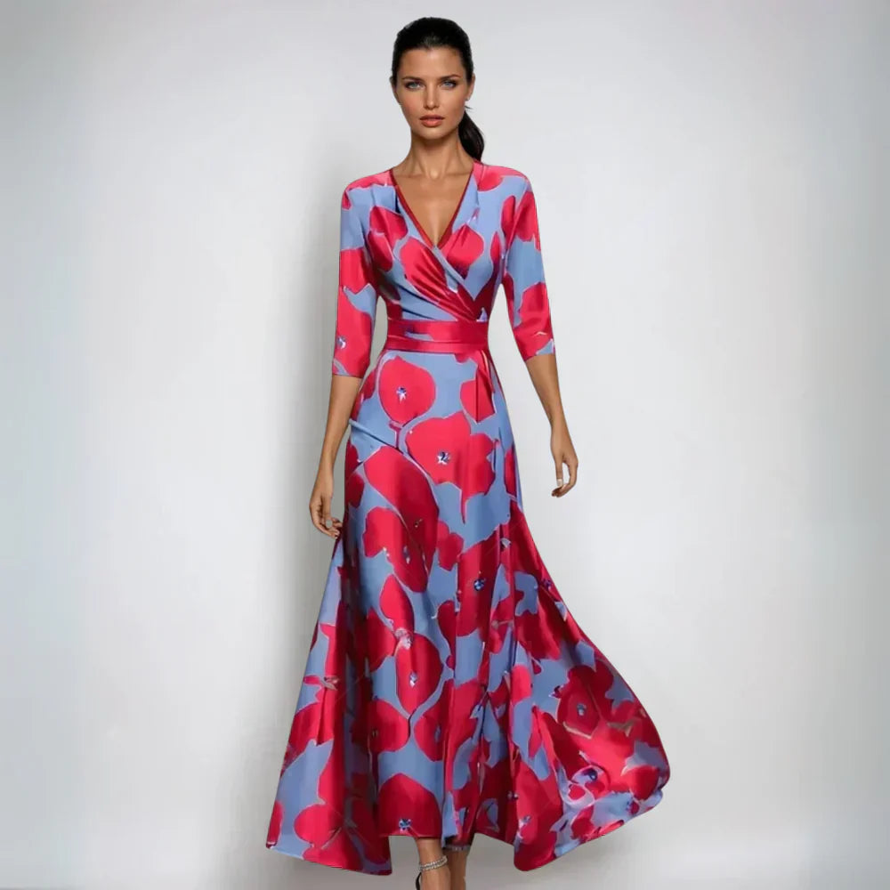 Emily | Vestido Floral de Lujo