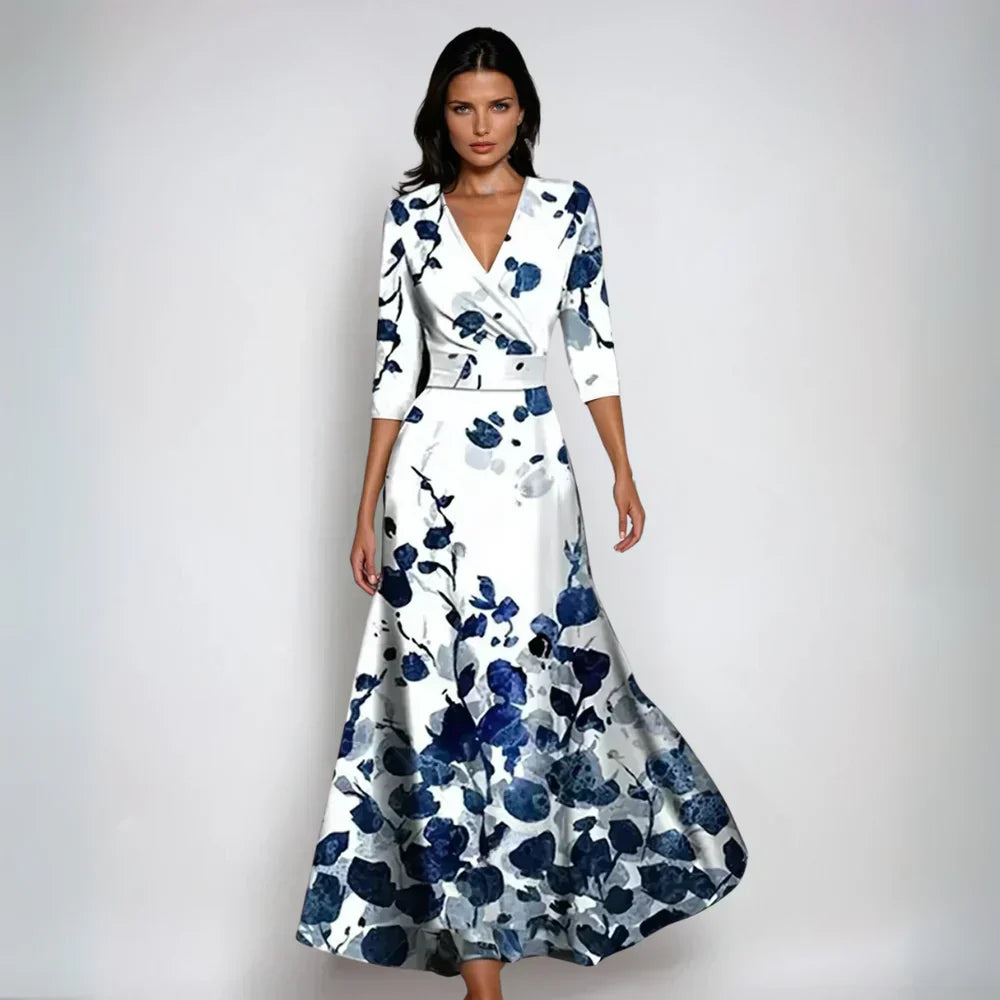 Emily | Vestido Floral de Lujo