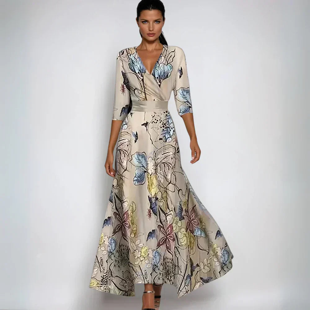 Emily | Vestido Floral de Lujo