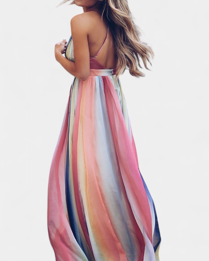 Gretchen | Vestido Rayas