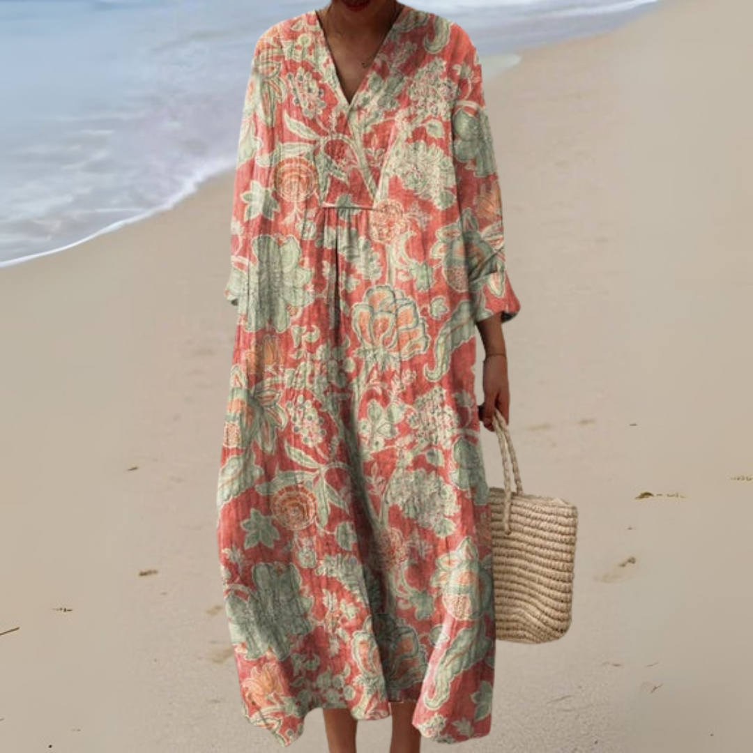 Ellis | Vestido Floral Vintage