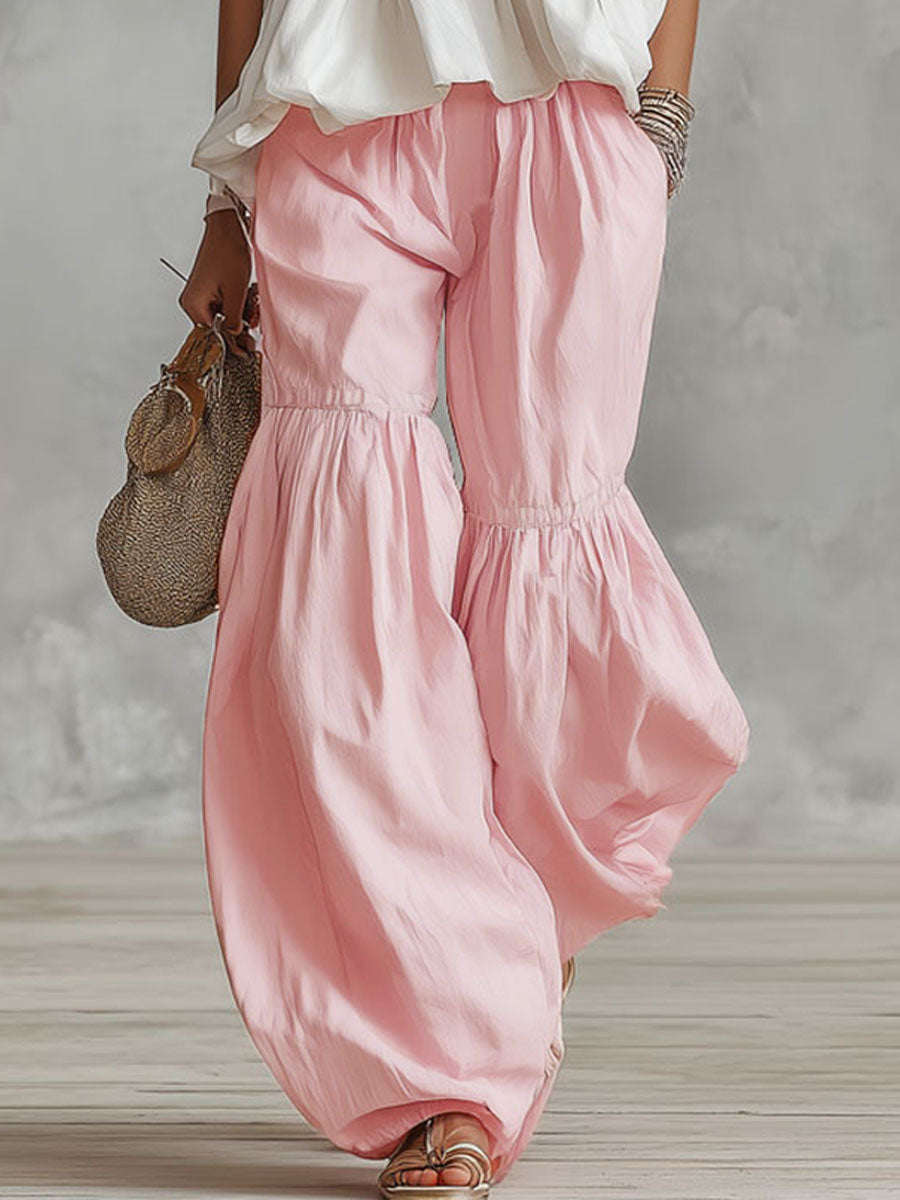 Conjunto de top sin mangas y pantalones de cuello alto