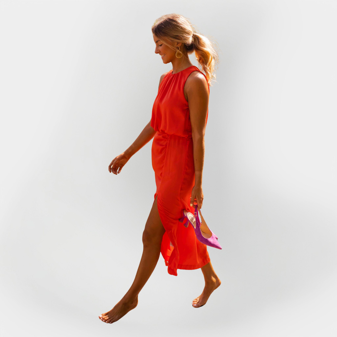 Vestido con Abertura