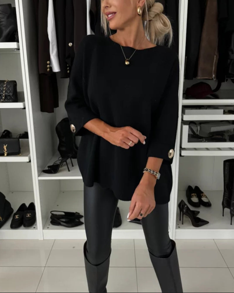 Heleen - Suéter elegante con detalles únicos