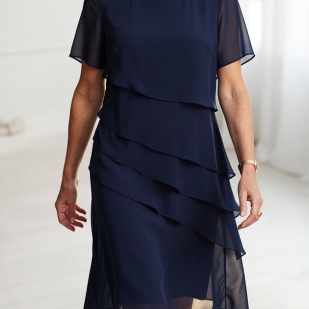 Linda™ - Elegante vestido de volantes cómodo