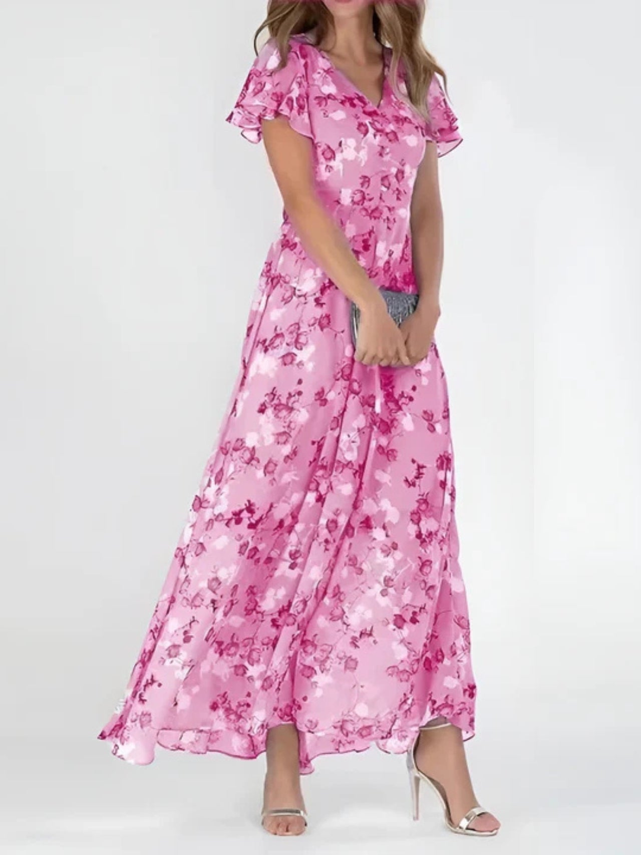 Vestido Elegante que Cubre el Abdomen