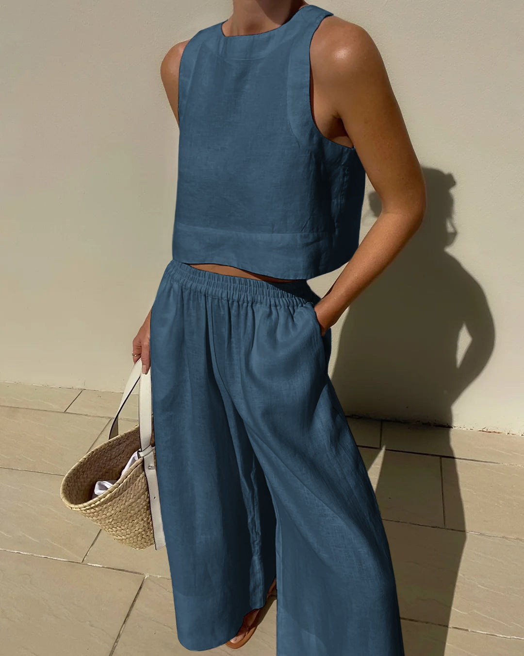 Cherra™ - Conjunto Casual de Dos Piezas Elegante