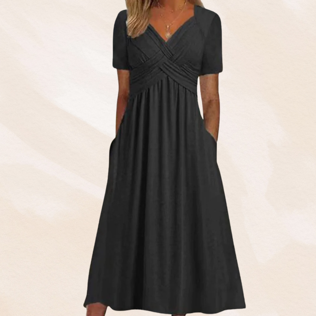 Mirella™ | Elegante vestido con escote en V
