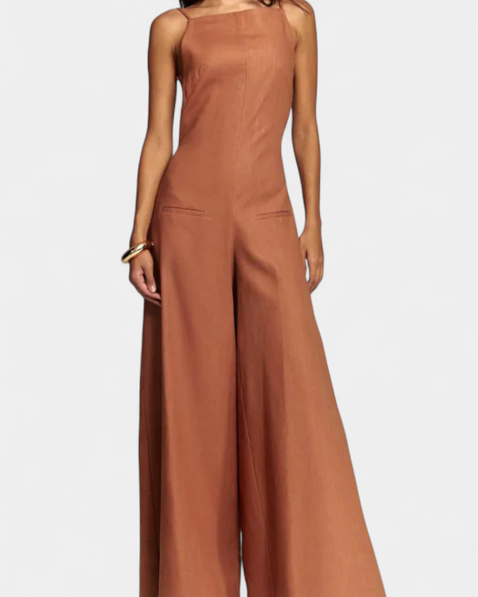 Belén | Mono Halter de Pierna Ancha Radiante
