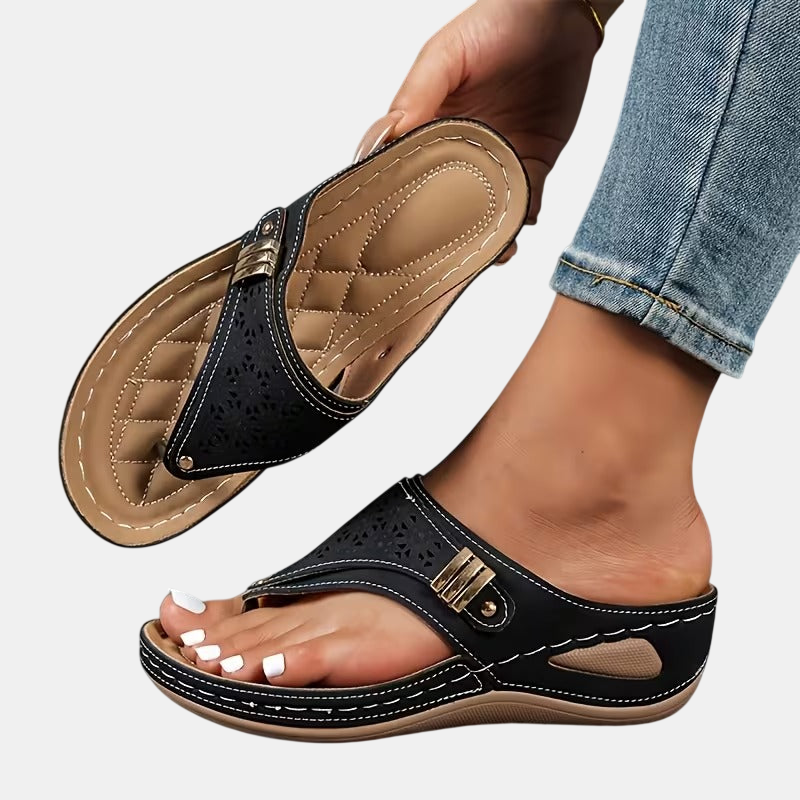 Archella | Sandalias de Cuña con Soporte
