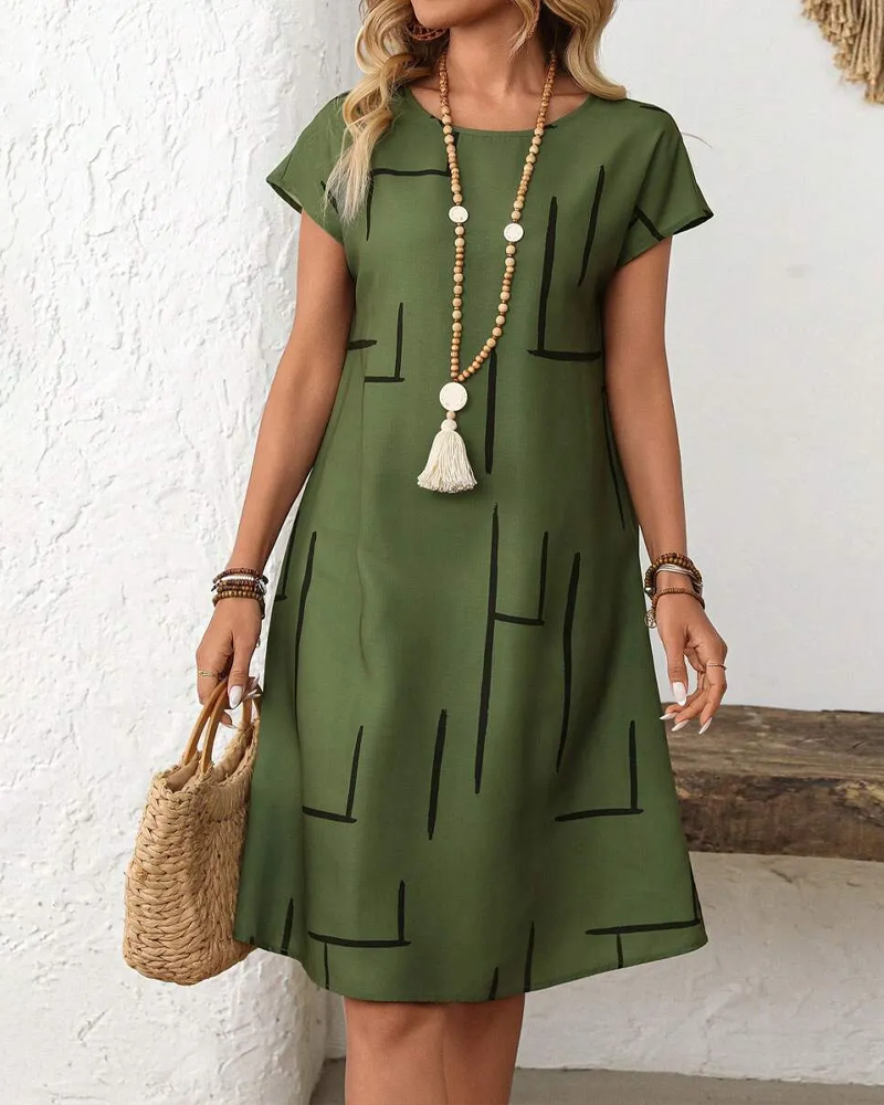 Delia - Vestido de Verano de Tacto Suave