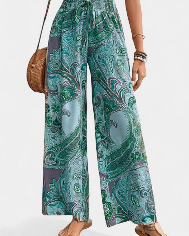 Vitoria | Pantalones de Verano de Pierna Ancha