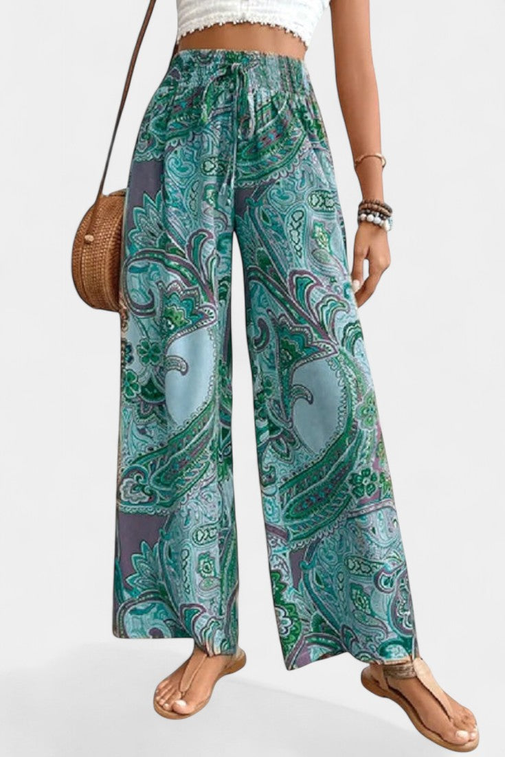 Vitoria | Pantalones de Verano de Pierna Ancha