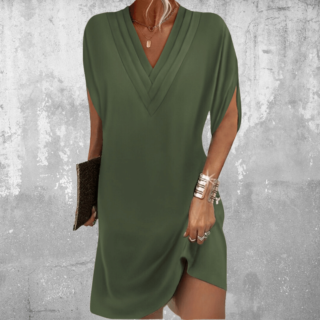Amelia - Vestido Elegante que Cubre el Abdomen