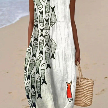 Lisboa | Vestido Midi Sardinas