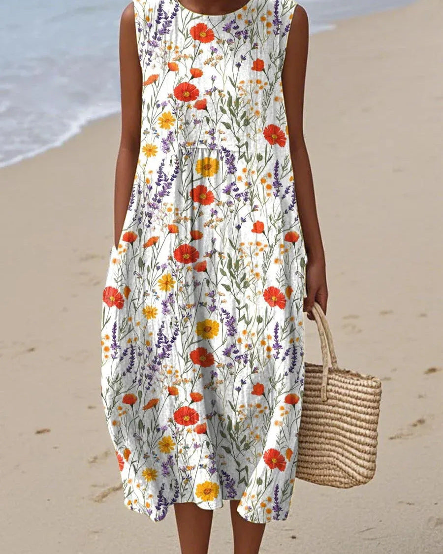 Margaux | Vestido Midi Campestre