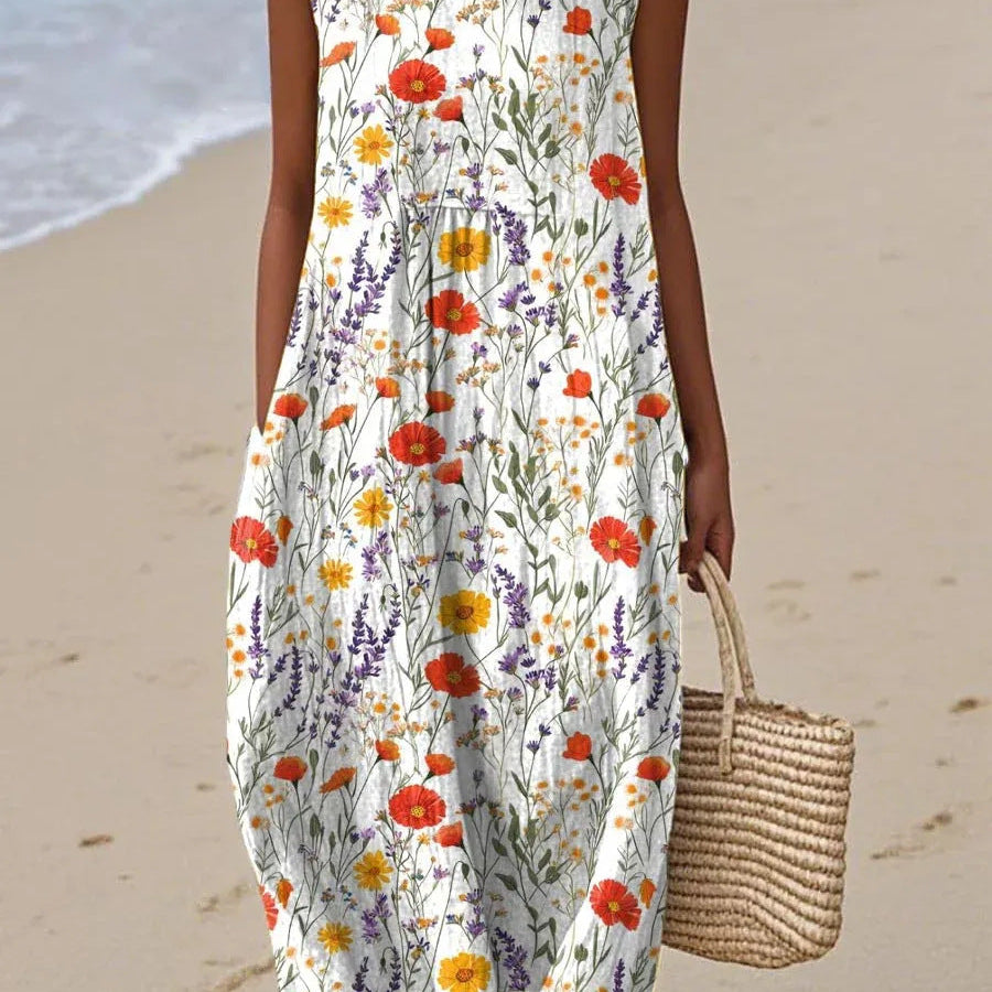 Margaux | Vestido Midi Campestre