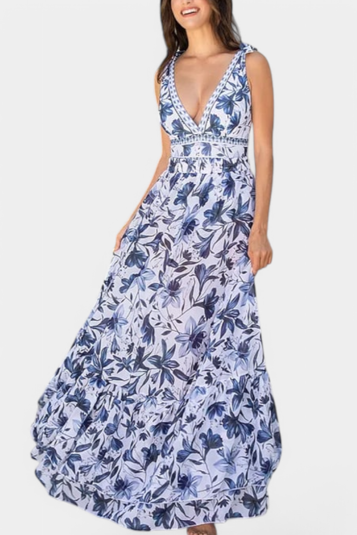Ahria | Conjunto de Traje de Baño de Una Pieza Floral
