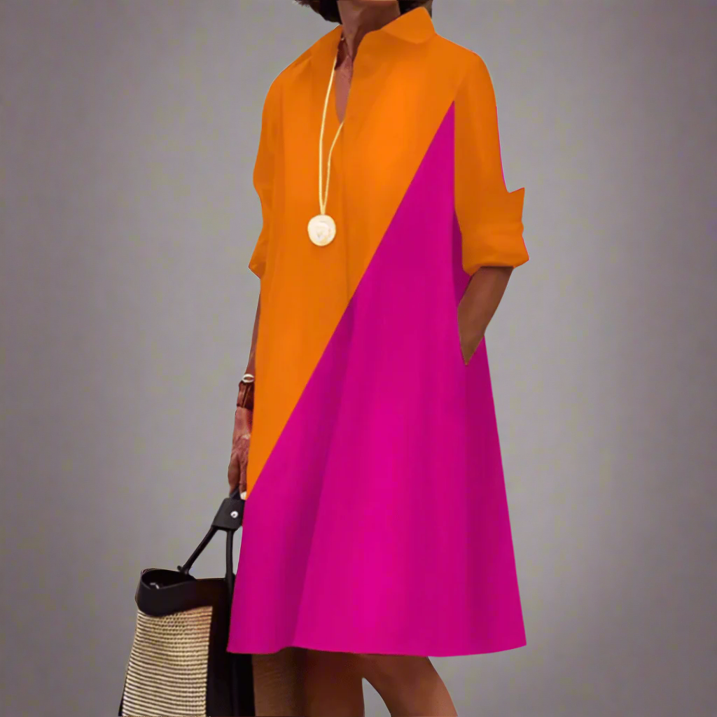 Vestido Polo Elegante Hecho de Tela de Alta Calidad