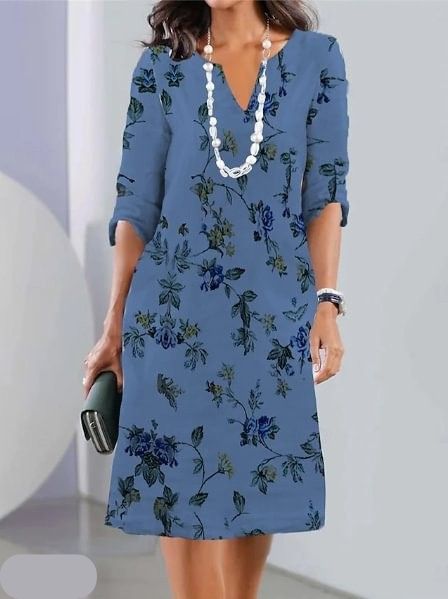 Margaret | Elegante Vestido Floral de Verano