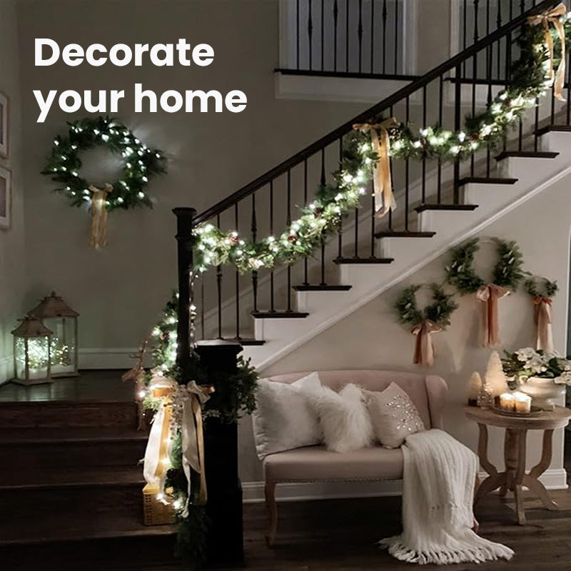 【Venta anticipada de Navidad】Luces de Navidad LED de cobre