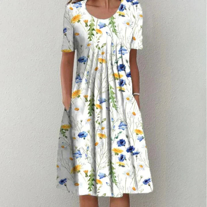 Valeriana | Vestido elegante de algodón