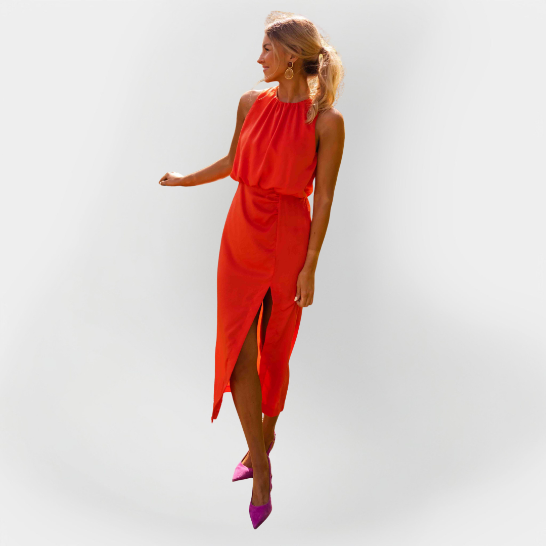 Vestido con Abertura