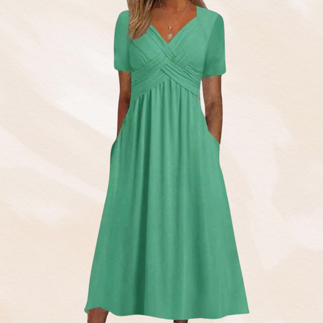 Mirella™ | Elegante vestido con escote en V