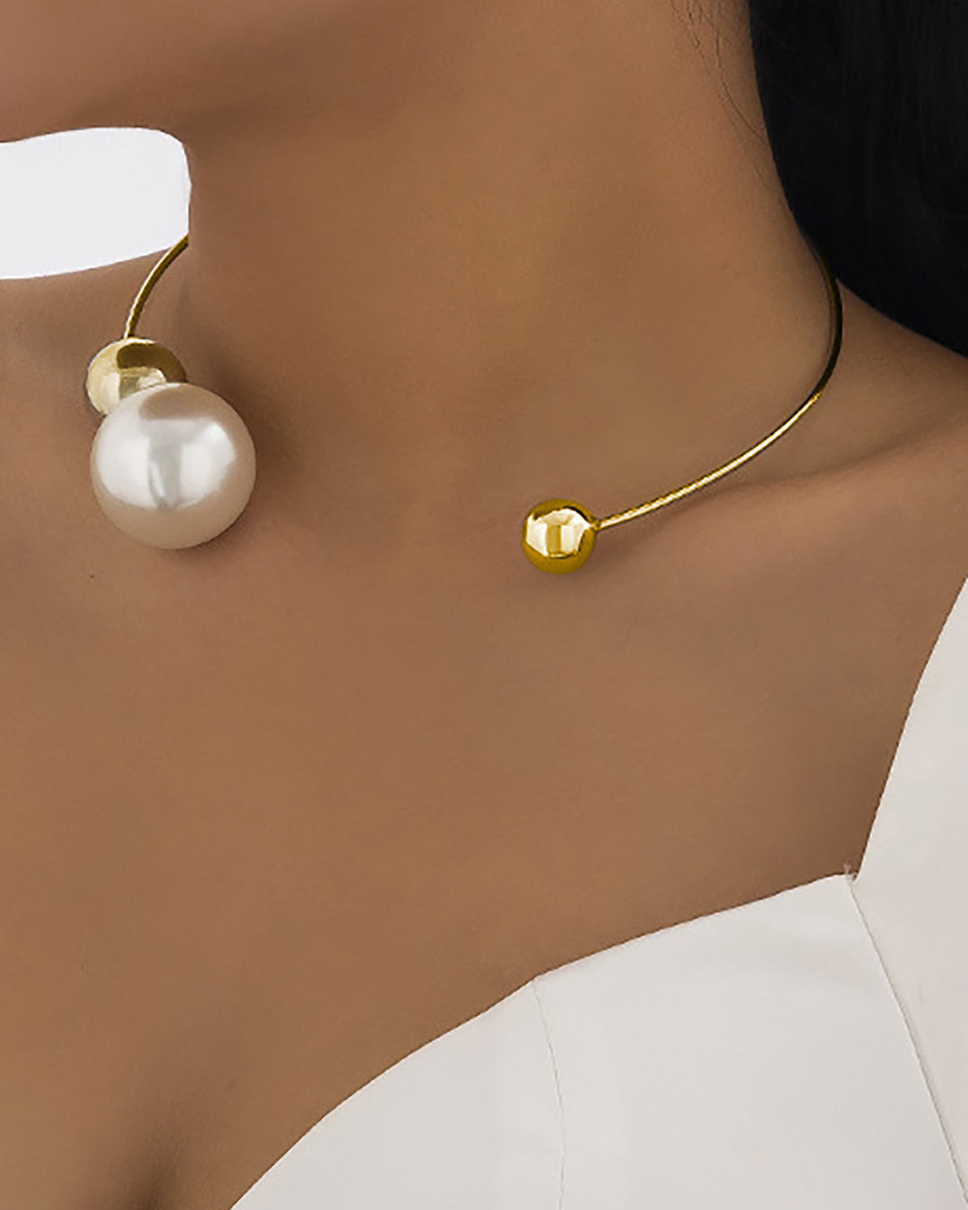Collares de Perlas de Metal