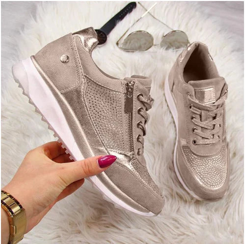 Ginevra - Zapatillas ortopédicas con cremallera