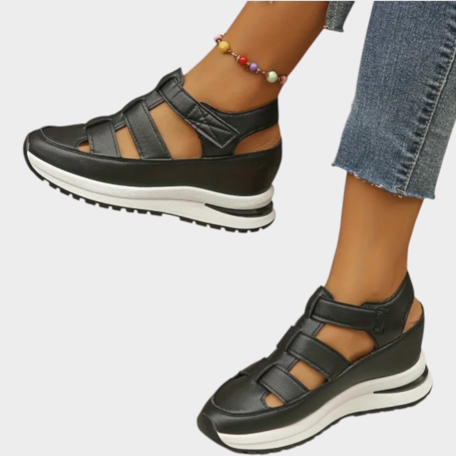 Zapatillas de Plataforma Sandalias Urbanas