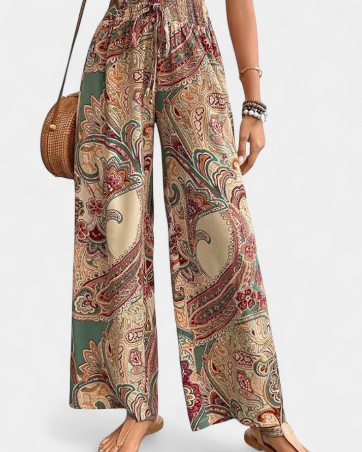 Vitoria | Pantalones de Verano de Pierna Ancha