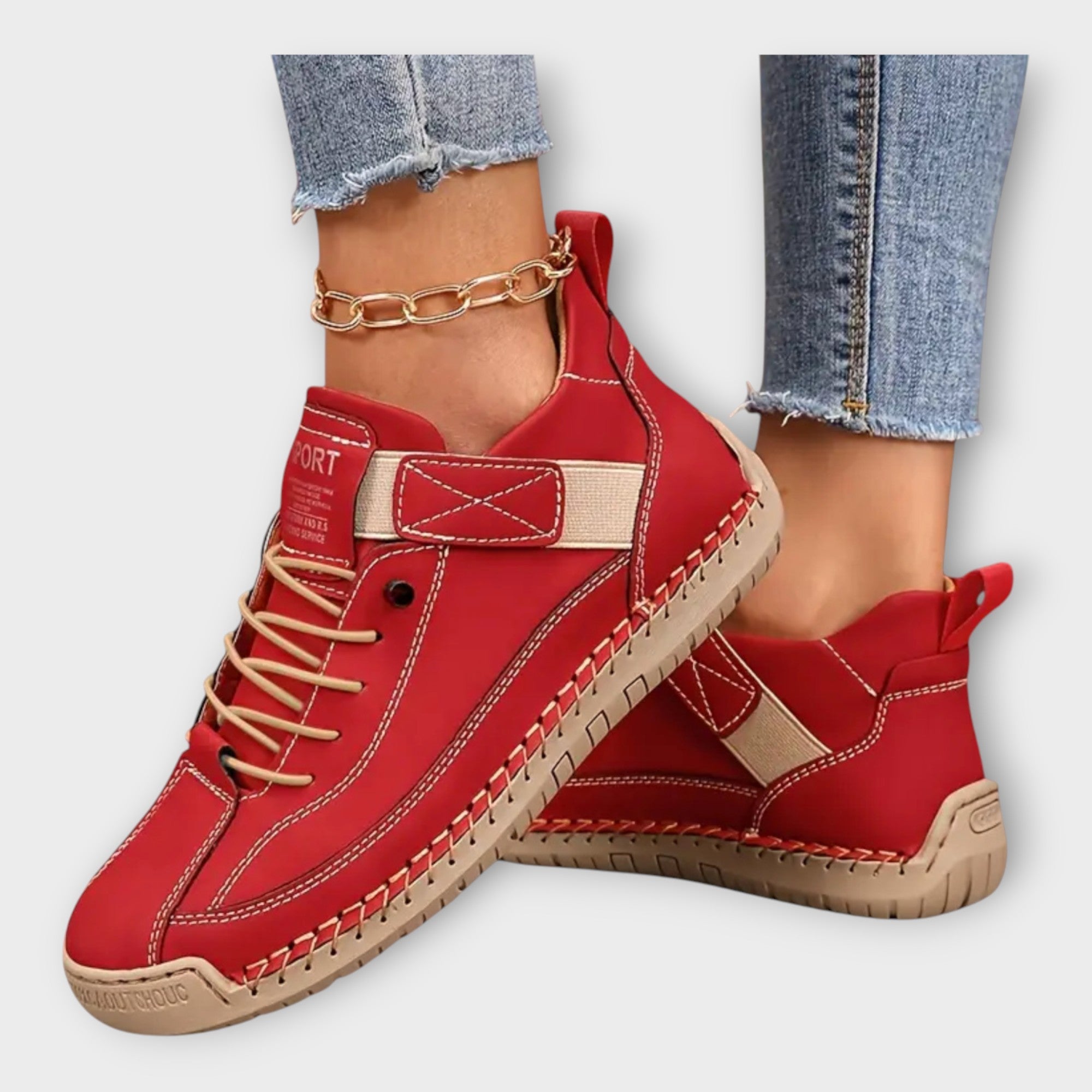 Zapatos Deportivos de Cuero