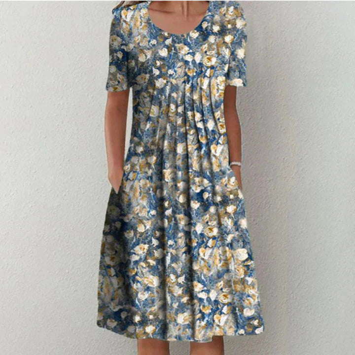 Valeriana | Vestido elegante de algodón